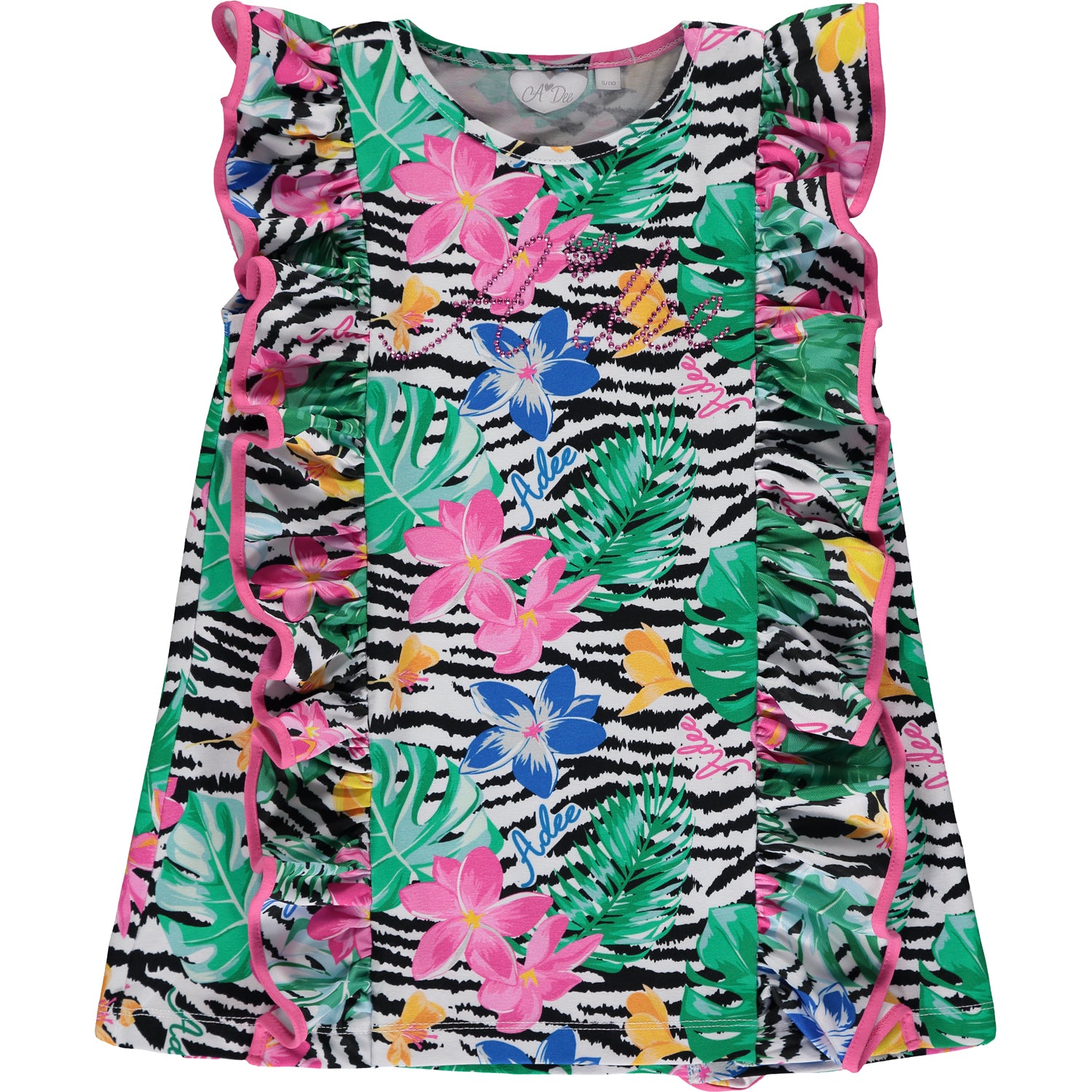 ADEE Tropical Frill Legging Set ADEE Tropical Frill Legging Set