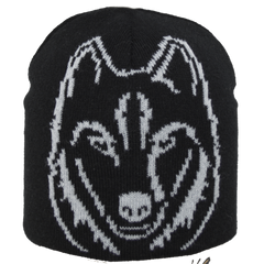 Satila Wolf Black Beanie Hat