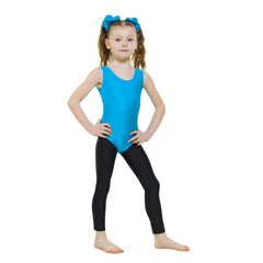 Black Sleeveless Leotard - Kizzies, Leotards - Childrens Wear