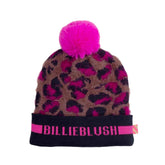 BILLIEBLUSH Girls Leopard Pom Hat