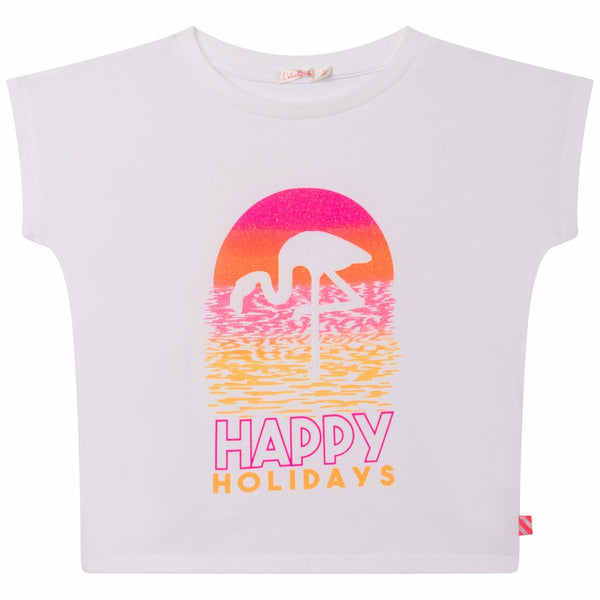 Girls Happy Holidays T-Shirt