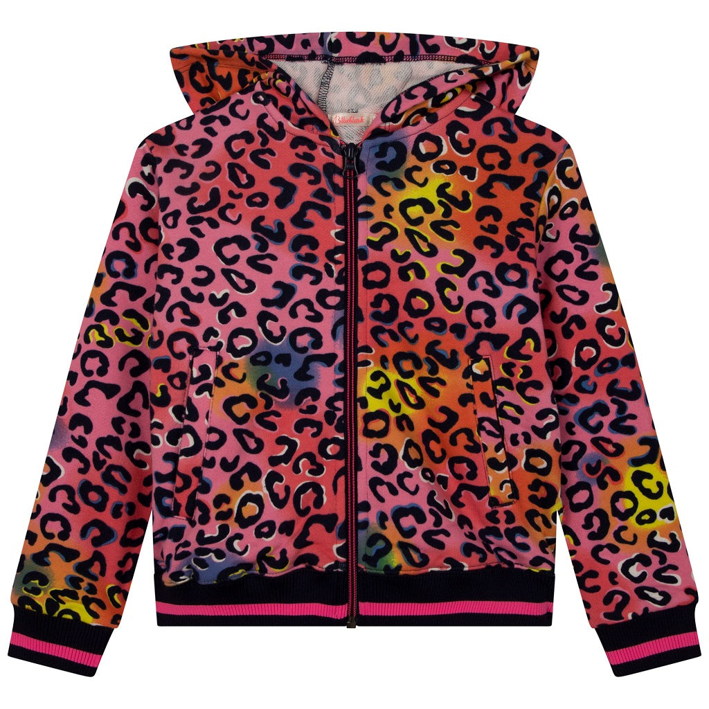 Childrens leopard clearance print tracksuit