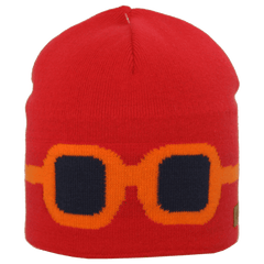 Satila Goggles Beanie Hat Red