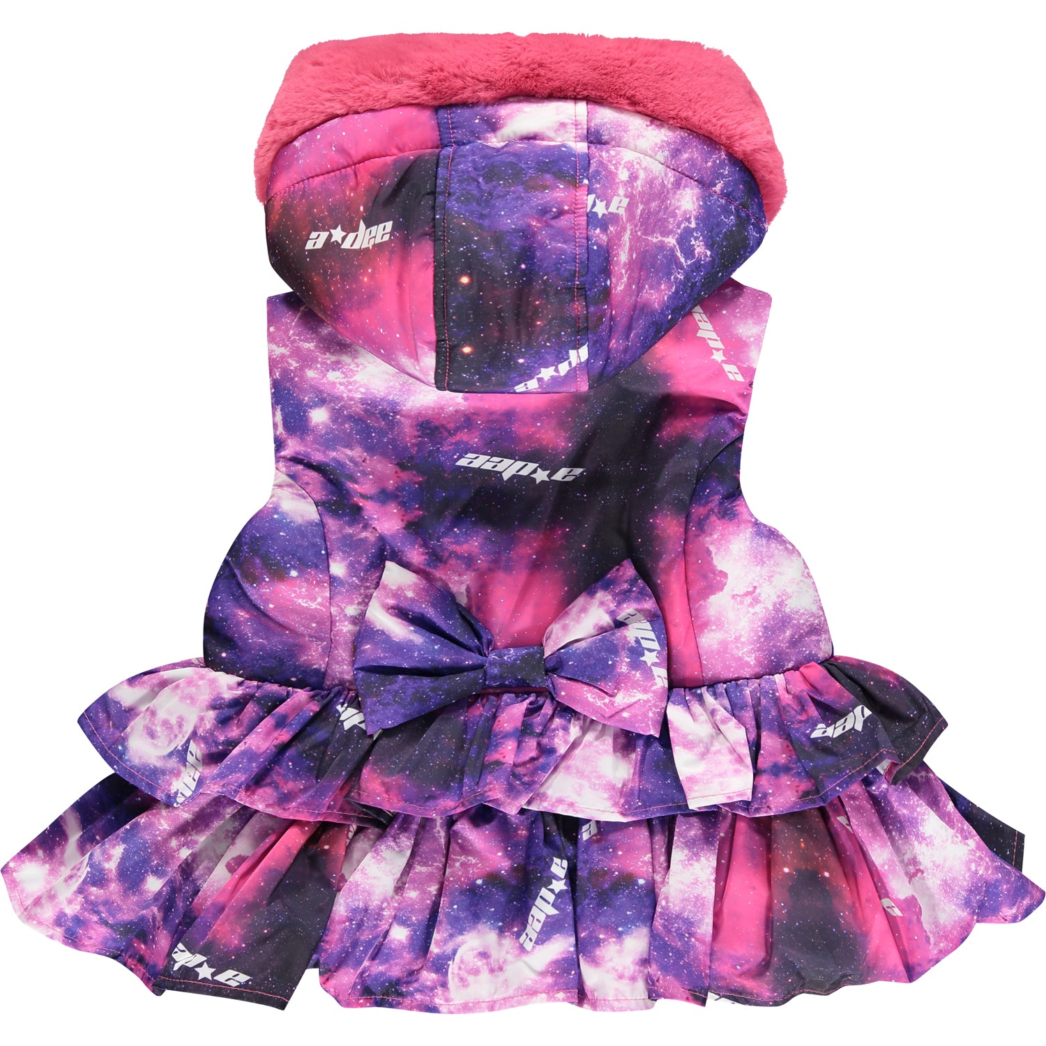 ADEE Galaxy Girl Gilet Faux Fur Hood ADEE Galaxy Girl Gilet Faux Fur Hood