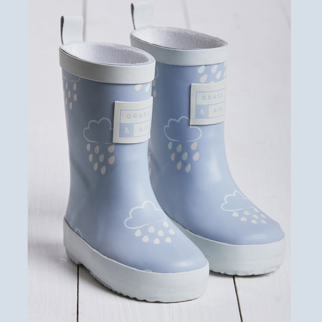 G&A Kids Colour Changing Wellies Blue G&A Kids Colour Changing Wellies Blue