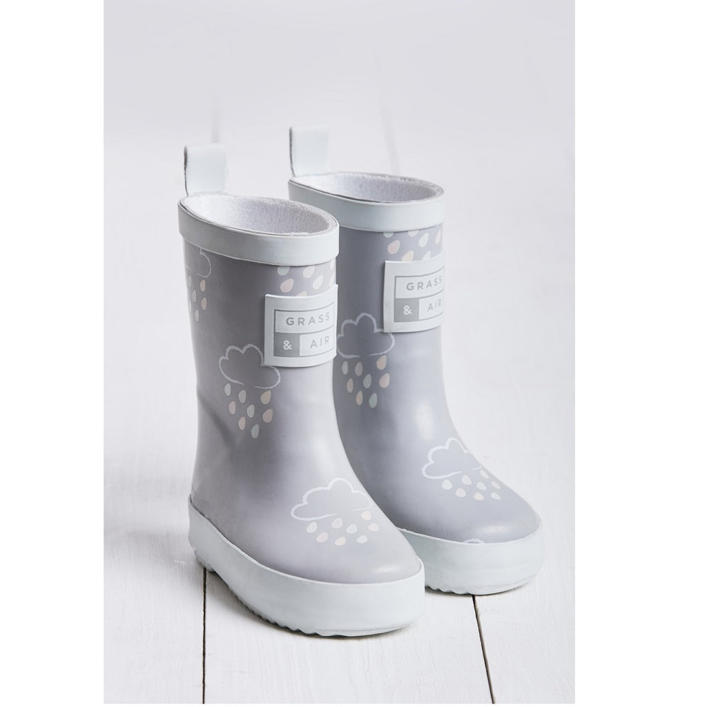 G&A Kids Colour Changing Wellies Grey G&A Kids Colour Changing Wellies Grey