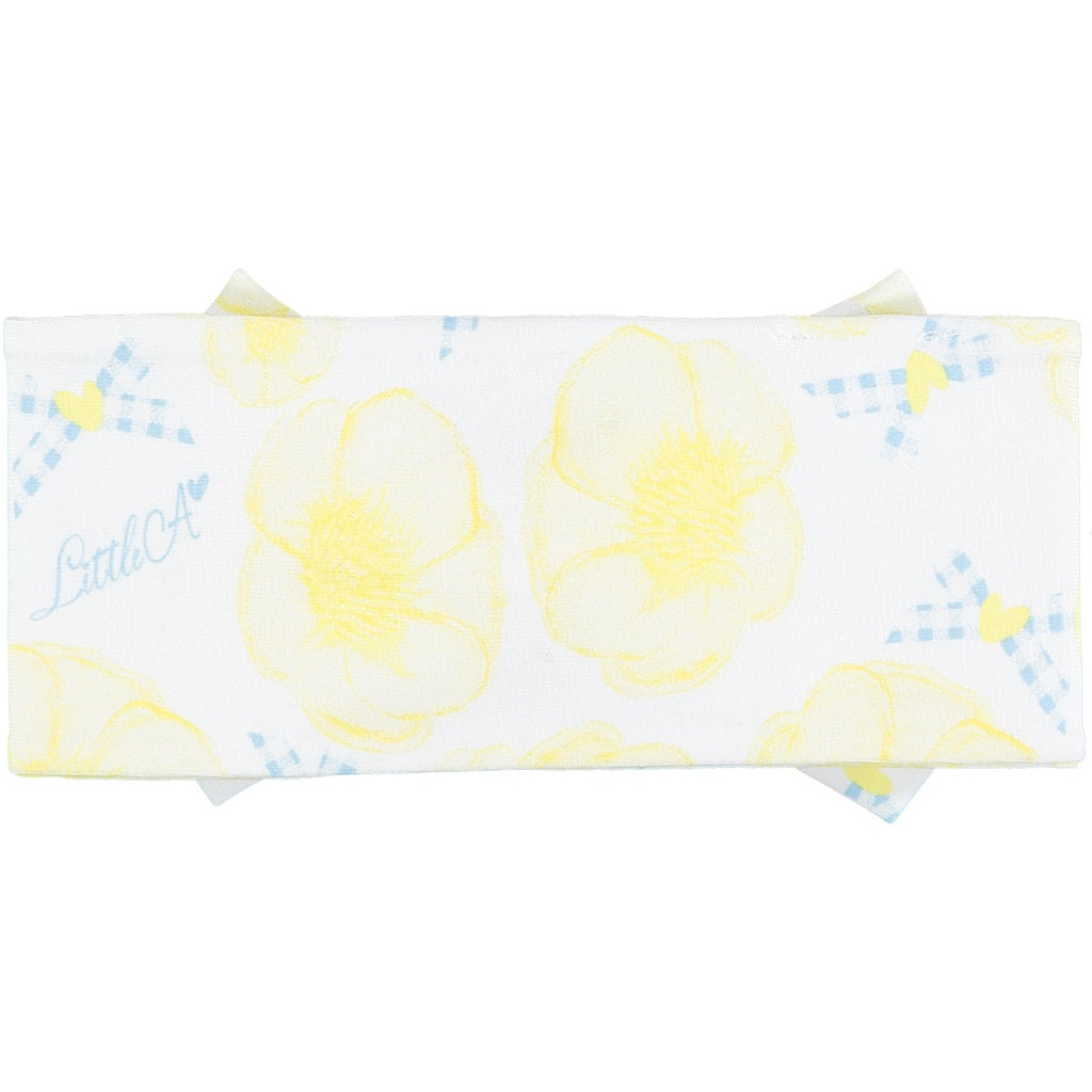 LITTLE A Buttercup Print Bow Hairband LITTLE A Buttercup Print Bow Hairband