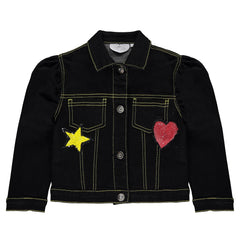 ADEE Denim Jacket And Shorts