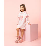 Caramelo Kids Pure Luxe Jumper Dress Pink