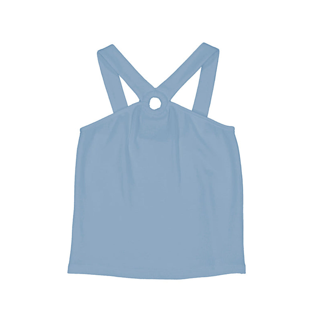 Mayoral Ocean Blue halter tank top for girls. Ocean