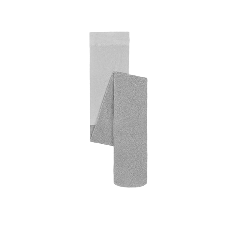 Girls Mayoral Silver Lurex Tights