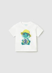 Baby Boys Mayoral T-Shirt Camera Applique