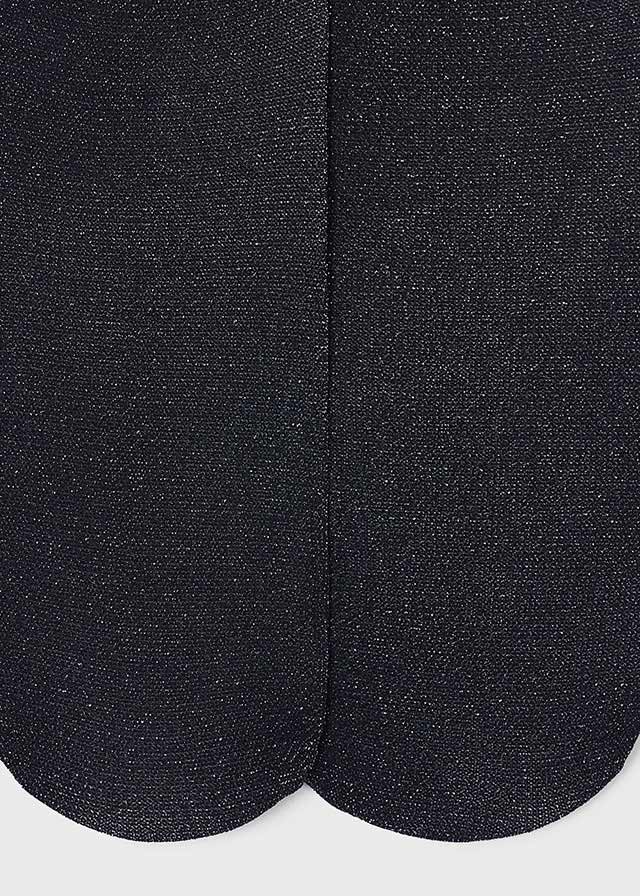 Mayoral Mini Girls Lurex Tights Black