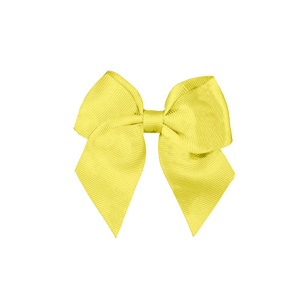 Baby Girls Bow Clip Yellow