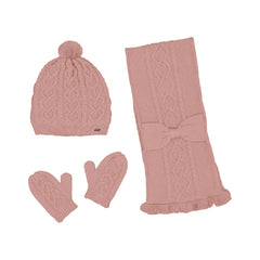 Baby Girls Hat & Scarf Set Makeup