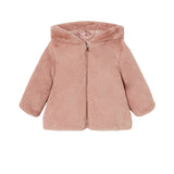 Baby Girls Reversible Coat Blush