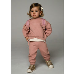 Baby Girls 2 Piece Padded Tracksuit Blush