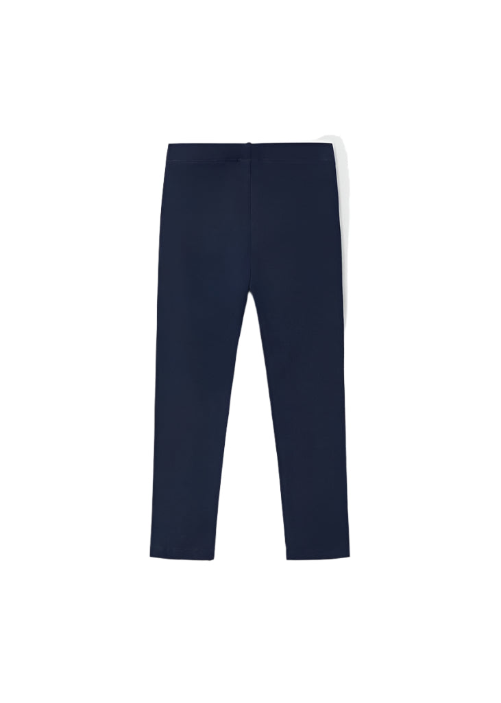 Mayoral girls' leggings, soft cotton with elastane for a snug and comfortable wear.&nbsp;
