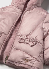 Baby Girls Mayoral Reversible Faux Fur Jacket