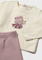 Baby Girls Mayoral Crystal 3 Piece Tracksuit