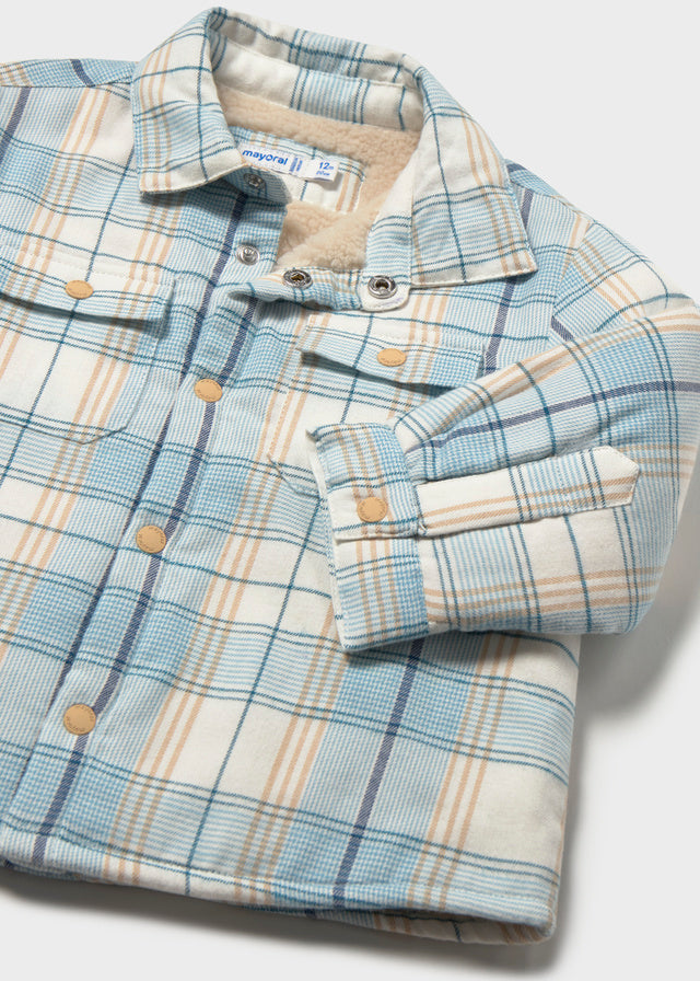 MAYORAL Baby Boys blue shirt.
