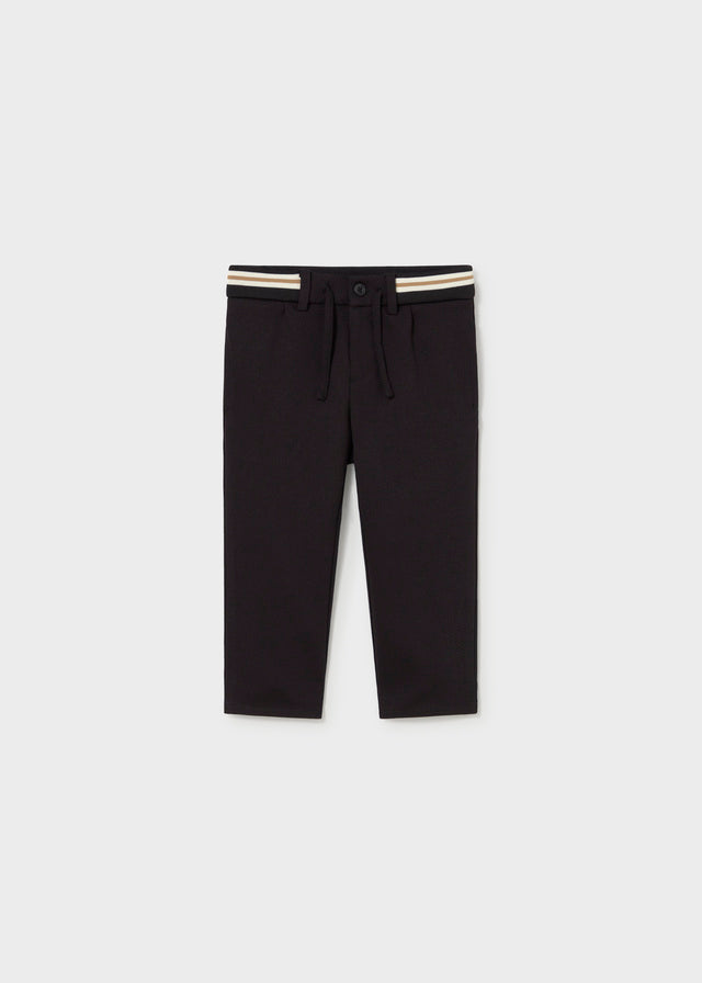 Baby Boys Black Jogging Trousers
