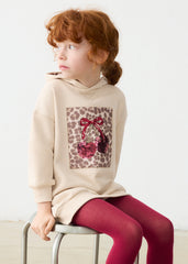 Mayoral Girls Hooded Dress