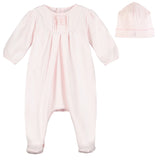 Emile et Rose - Shantel - Baby Girls Pink Babygrow & Hat