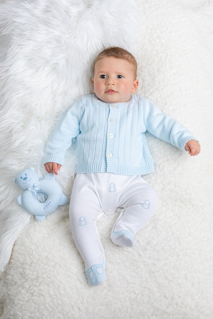 Archer Babygrow & Cardigan Set