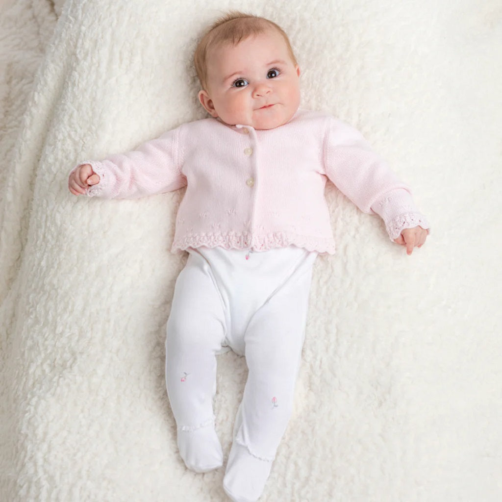 Annabel Babygrow & Cardigan Set