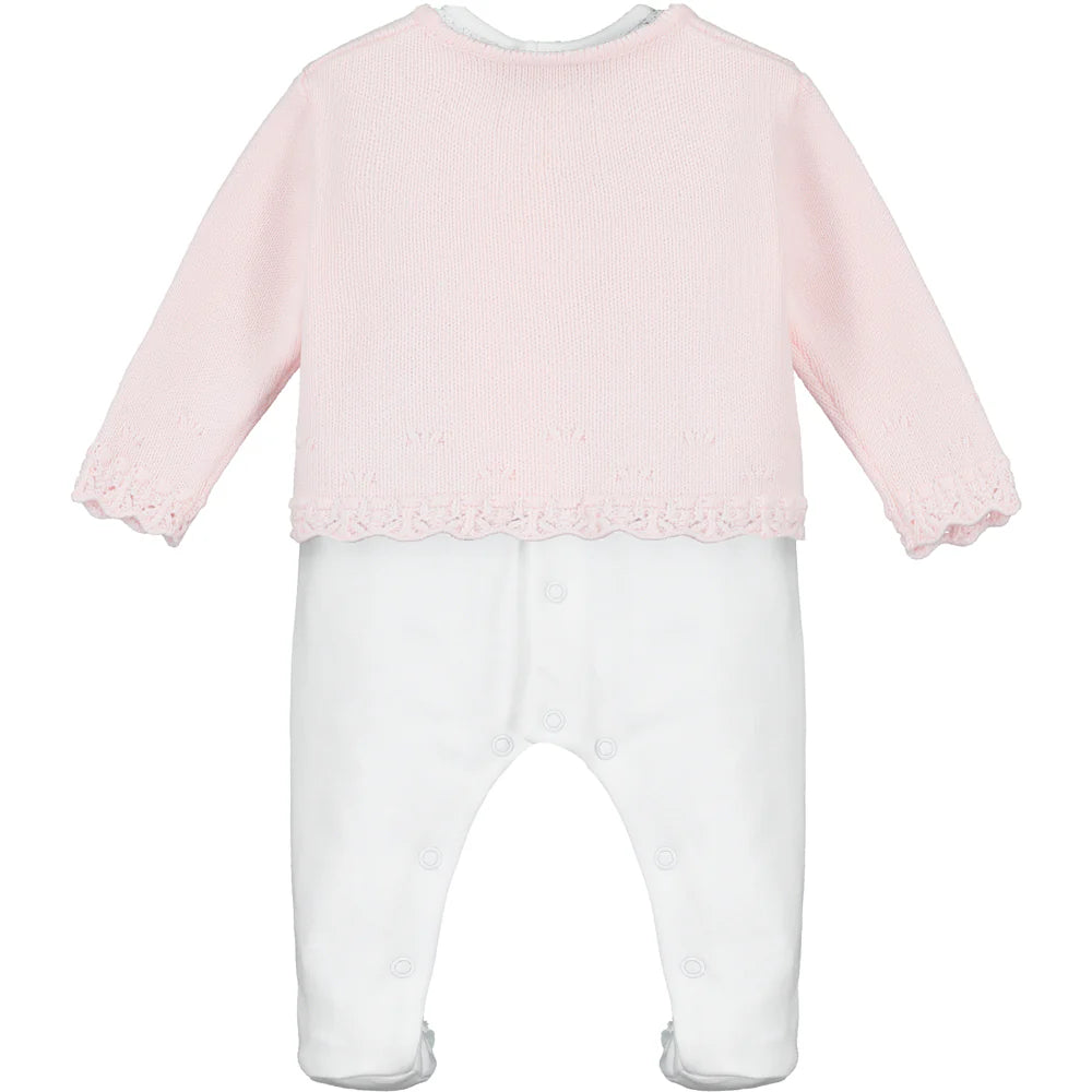 Annabel Babygrow & Cardigan Set