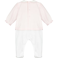 Baby Pink Babygrow & Hairband