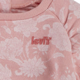 LEVIS Baby Floral 2 Piece Set Pink