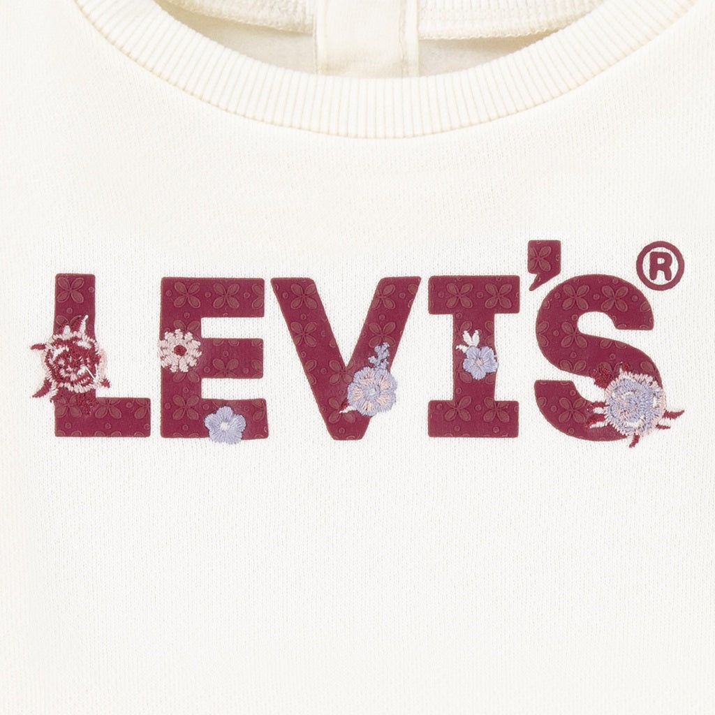 LEVIS Baby Girls Tulip Hem Crew & Legging Set