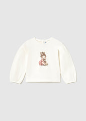 Mayoral Baby Girls Long Sleeve Graphic T-Shirt