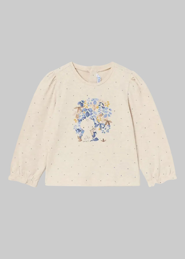 Mayoral Baby Girls long sleeved t-shirt