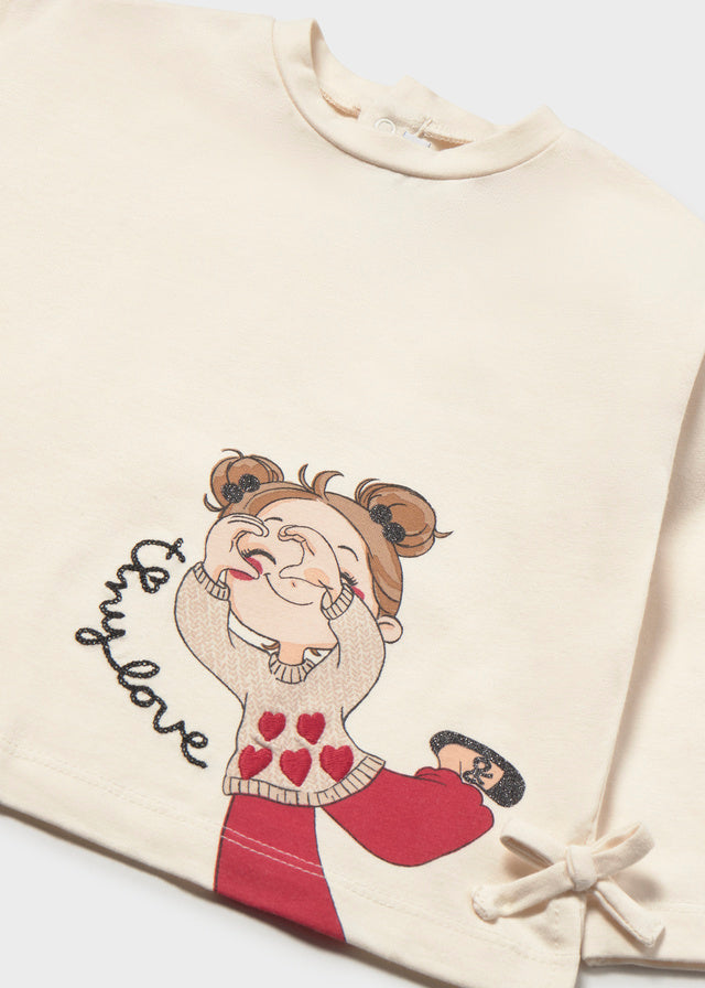 Mayoral Baby Girls Long Sleeve T-Shirt
