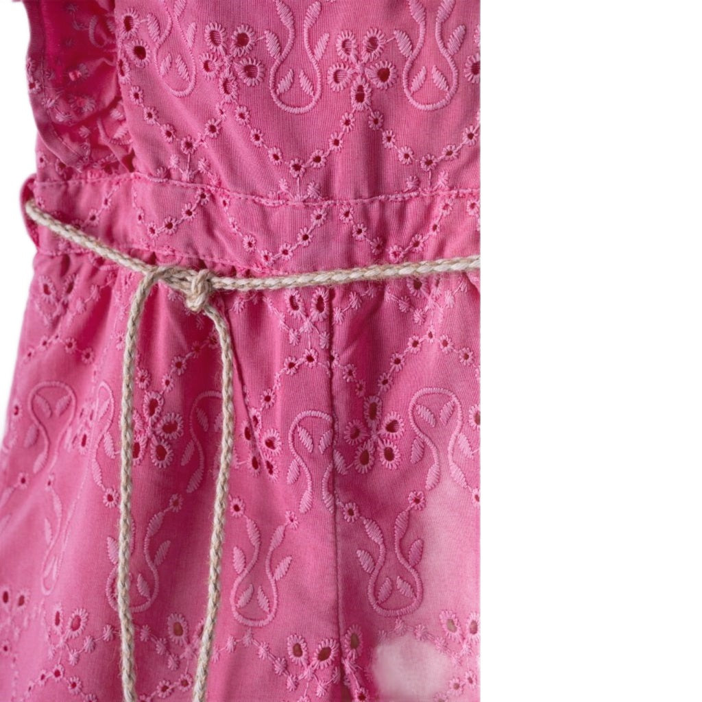 Girls Playsuit Fuchsia