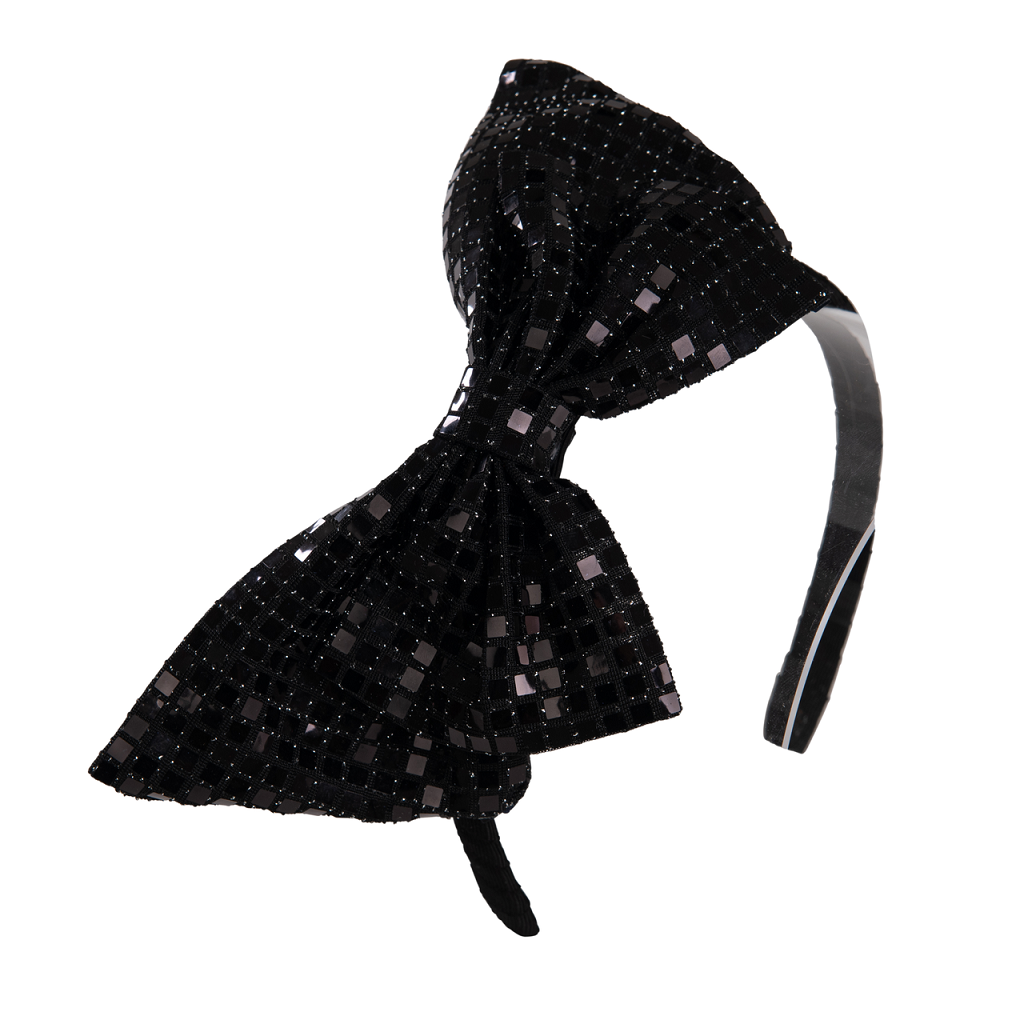 Daga Black Sequin Hairband