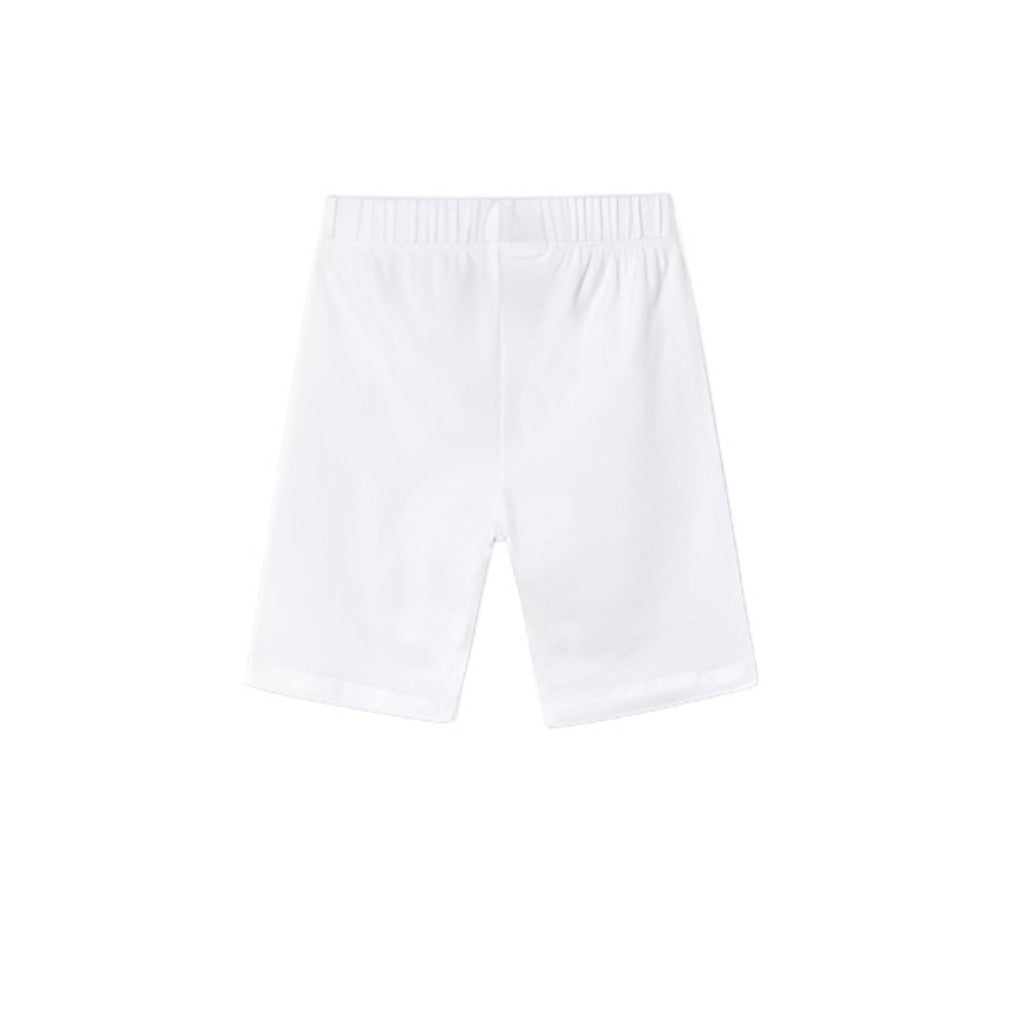 Girls Cyclist Pants White