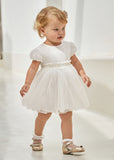 Mayoral Baby Girls Pleated Tulle Dress
