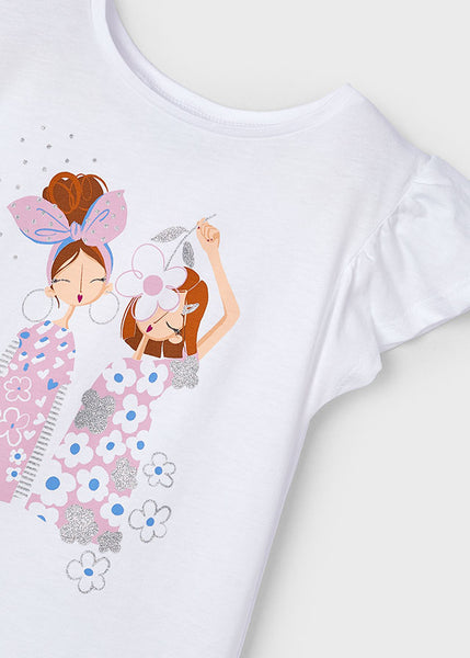 Girls T-Shirt with Hairband