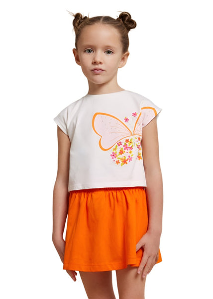 Mayoral Mini Girls 3 Piece Skirt Set