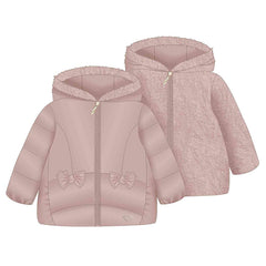 Baby Girls Mayoral Reversible Faux Fur Jacket