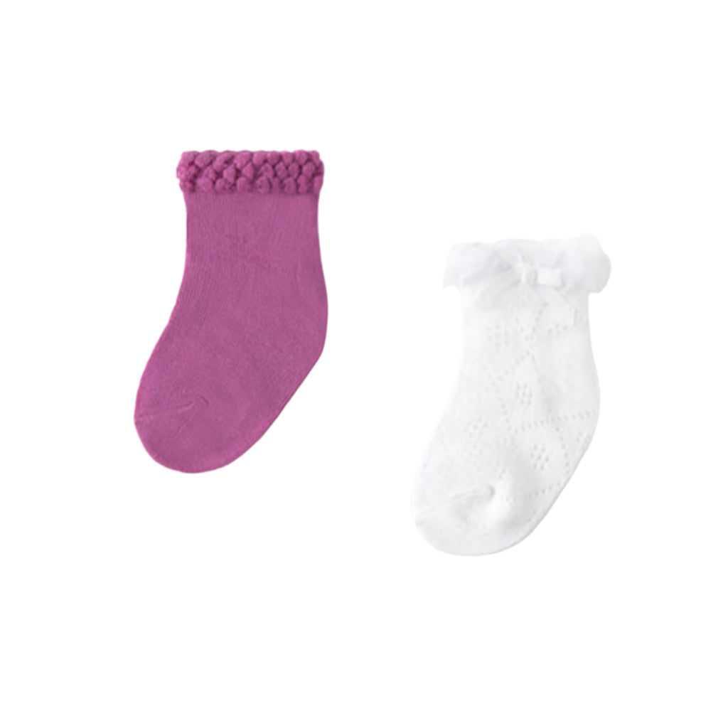 MAYORAL Baby Girls Ankle Socks Orchid