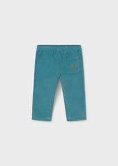 Mayoral Baby Boys Micro-Cord Trousers in soft blue
