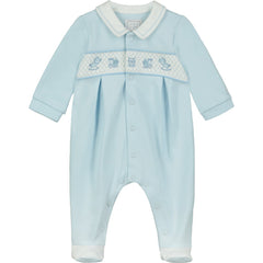 Eddie Baby Boys All In One Pale Blue