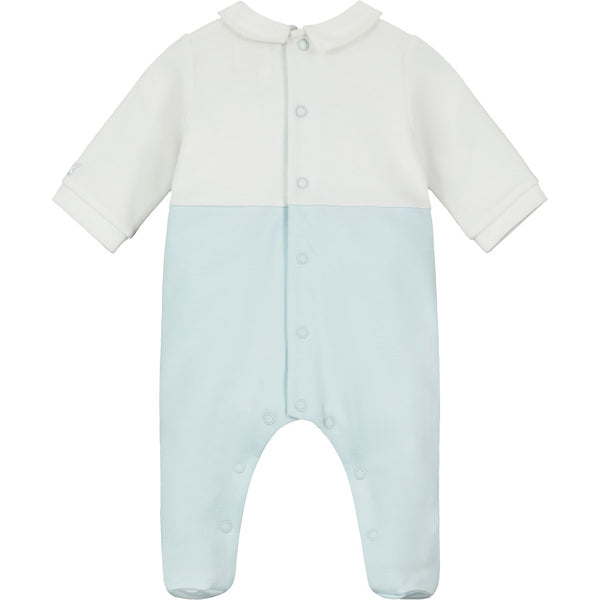 FOX 2in1 emb stripe BFT Dungaree with pocket