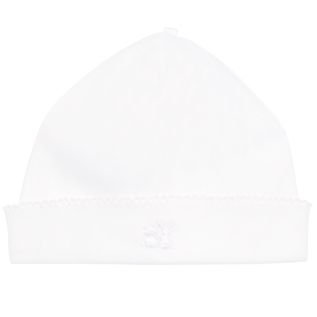 Baby Girls Babygrow & Hat White