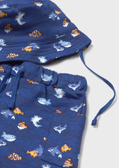 Baby Boys Mayoral Short Set & Hat